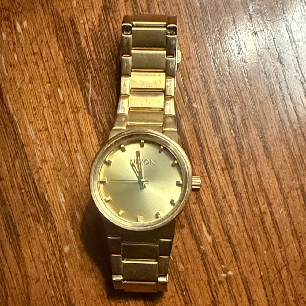 Nixon The Cannon Gold Timepiece